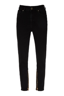Черные джинсы с молниями Victoria Bonya Jeans