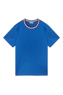 Синяя футболка Moncler