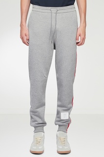 Серые брюки с лампасами Thom Browne