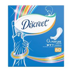 Прокладки ежедневные DISCREET No Perfume 60 шт