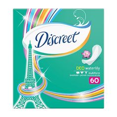 Прокладки ежедневные DISCREET DEO Waterlily 60 шт