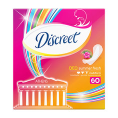 Прокладки ежедневные DISCREET DEO Summer fresh 60 шт