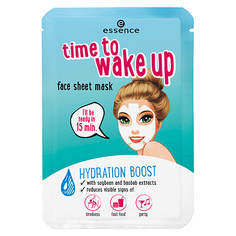 Маска для лица ESSENCE TIME TO WAKE UP тканевая