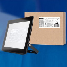 Настенный прожектор ULF-F20 ULF-F20-200W/4000K IP65 195-250В BLACK Uniel
