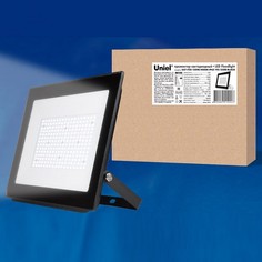 Настенный прожектор ULF-F20 ULF-F20-150W/4000K IP65 195-250В BLACK Uniel