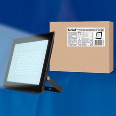 Настенный прожектор ULF-F20 ULF-F20-150W/6500K IP65 195-250В BLACK Uniel