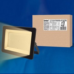 Настенный прожектор ULF-F18 ULF-F18-150W/WW IP65 200-240В BLACK Uniel
