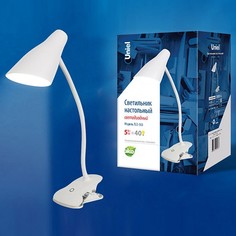 Настольная лампа офисная TLD-563 TLD-563 White/LED/360Lm/4500K/Dimmer Uniel