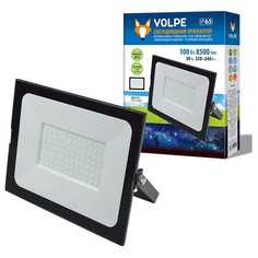 Настенный прожектор ULF-Q513 ULF-Q513 100W/6500K IP65 220-240В BLACK картон Volpe