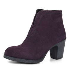 Ботильоны Бордовые утепленные ботильоны Rieker