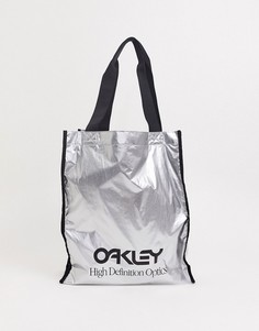 Серебристая сумка-тоут Oakley-Серебряный