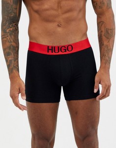 Черные боксеры-брифы с логотипом HUGO x Liam Payne-Черный