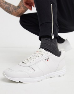 Белые кроссовки для бега HUGO Highbrid-Белый
