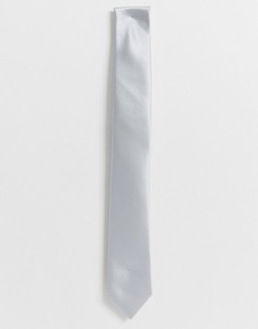 Серебристый галстук Gianni Feraud-Серый