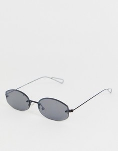 Черные солнцезащитные очки Weekday-Черный