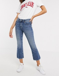 Расклешенные джинсы до щиколотки Tommy Jeans-Синий