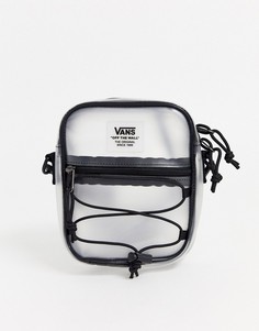 Прозрачная сумка на плечо Vans-Очистить