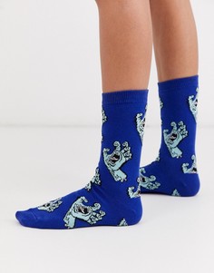 Синие носки Santa Cruz-Синий