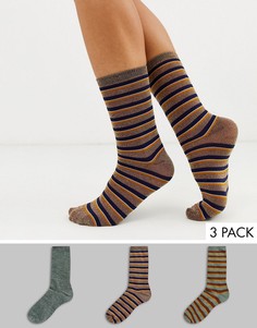 Набор из 3 пар носков в подарочной коробке Ichi-Мульти