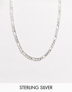 Серебряное ожерелье плетения фигаро Regal Rose-Серебряный