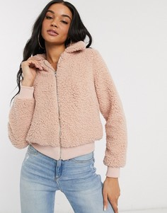 Куртка из искусственного меха Parisian-Розовый