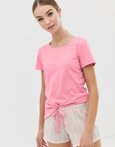 Пижамный комплект в сумке Calvin Klein-Розовый