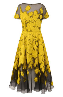 Платье-миди Oscar de la Renta