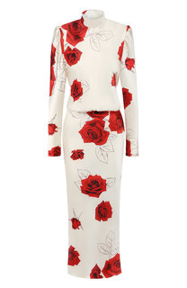 Платье с принтом Alexander Terekhov