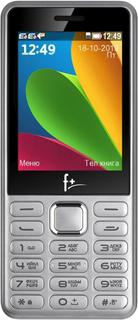 Мобильный телефон F+ S285 (серебристый)