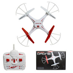 Квадрокоптер 1TOY GYRO-Drone 2,4GHz 4 канала 30х30 см, headless режим, функция автоматического возвращения (разноцветный)