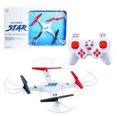 Квадрокоптер 1TOY GYRO-Star 2,4GHz 4 канала диаметр 25 см, headless режим (разноцветный)