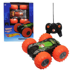 Радиоуправляемая игрушка 1TOY Hot Wheels трюковая машина-перевёртыш (разноцветный)