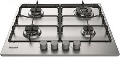 Газовая варочная панель Hotpoint-Ariston THC 642 W/IX/HA EE (нержавеющая сталь)