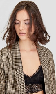 Пиджак из струящейся ткани Stradivarius