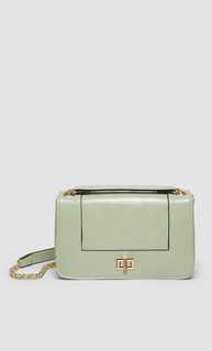 Сумка с цепочкой и ручкой Stradivarius