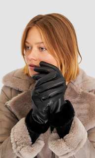 Перчатки с деталью из искусственного меха Stradivarius