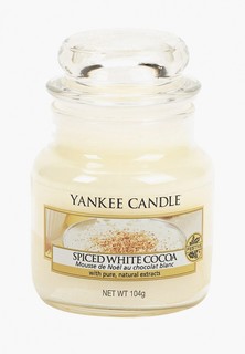 Свеча ароматическая Yankee Candle Spiced White Cocoa