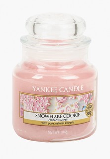 Свеча ароматическая Yankee Candle Печенье с глазурью Snowflake cookie 104 г / 25-45 часов