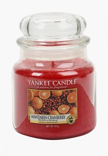 Свеча ароматическая Yankee Candle Мандарин и клюква Mandarin Cranberry 411 г / 65-90 часов