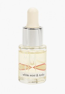 Масло ароматическое Millefiori Milano HYDRO Белая мята и тонка 15 мл FRAGRANCE HYDROSOLUBLE WHITE MINT & TONKA