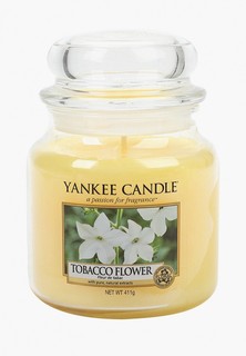 Свеча ароматическая Yankee Candle Цветок Табака Tobacco Flower 411 г / 65-90 часов