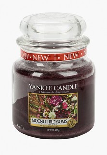 Свеча ароматическая Yankee Candle Лунный букет Moonlit Blossoms 411 г / 65-90 часов
