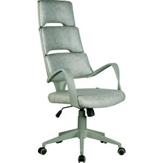 Кресло Riva Chair RCH Sakura серый пластик, ткань фьюжн пепельный (212)