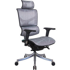 Кресло Riva Chair RCH A9 пластик черный/сетка серая