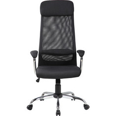 Кресло Riva Chair RCH 8206HX черная сетка /ткань черная