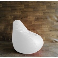 Кресло-мешок POOFF Эко кожа белый XL