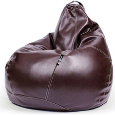 Кресло мешок GoodPoof Груша экокожа премиум бордо 3XL