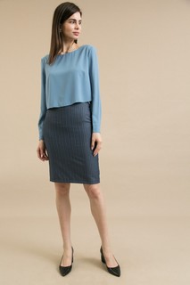 Юбка карандаш в полоску Emka