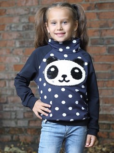 Джемпер-свитшот с воротником труба , из футера 3-х нитка петля Nota Bene