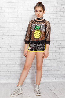 Свитшот (джемпер) для девочки из сетки Nota Bene